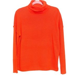 Tomato Knit Turtleneck Long Sleeve Sweater
